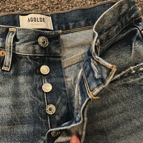 Agolde jean shorts - Picture 3 of 5